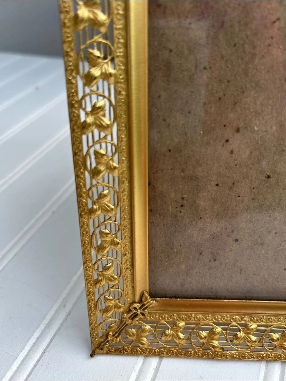 Vintage Frame Gold Ornate Picture Gallery Wall  MCM Hollywood Regency 12x16